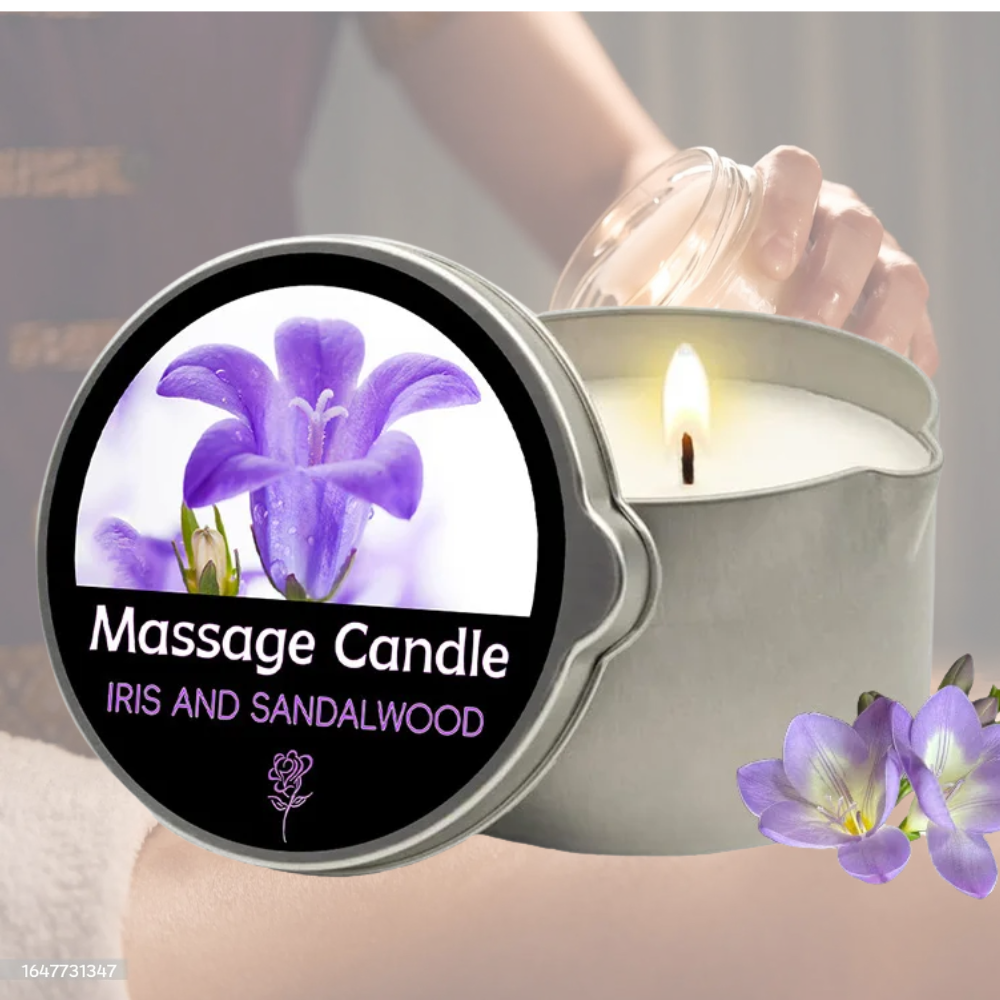 bougie de massage nourrissante bois de santal