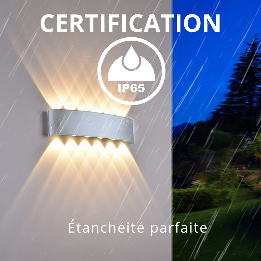 LUMINAIRE EXTERIEUR | LUMINA PRESTIGE™: LAMPES MURALES BLANCHES