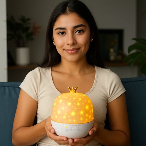 veilleuse musicale projecteur bebe lumiere douce apaisante