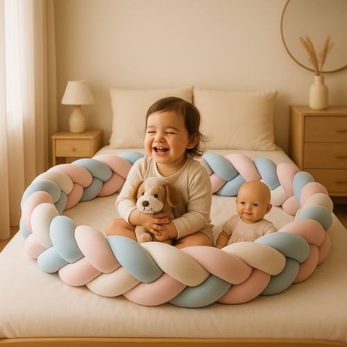 Tresse de lit bebe barreaux lit souris