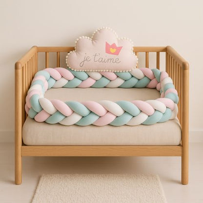 Tresse de lit bebe brossage securite