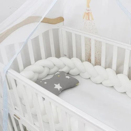 Tresse de lit bebe designer ciel