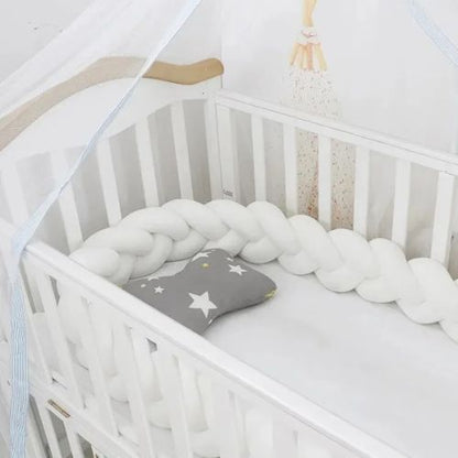 Tresse de lit bebe designer ciel