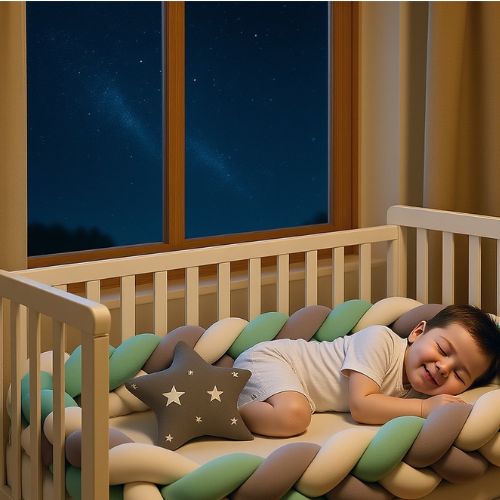 Tresse de lit confortable nuit etoile 