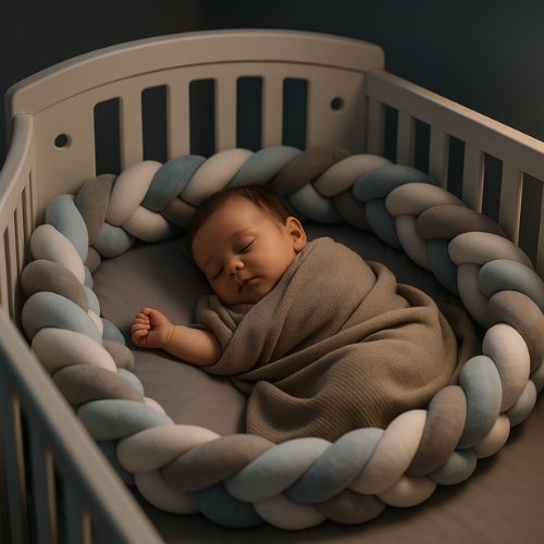 Tresse de lit douillette bebe dorme
