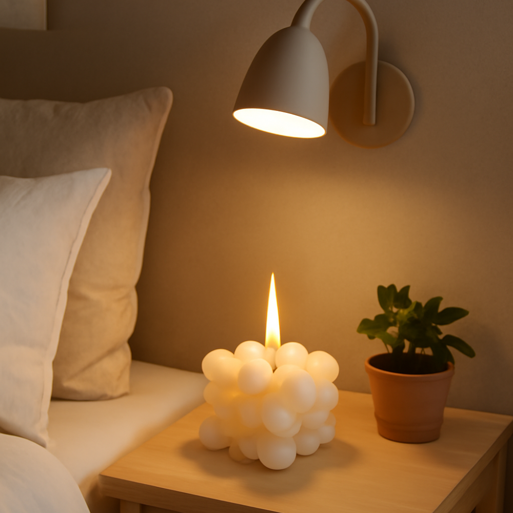 bougie chaleur chambre