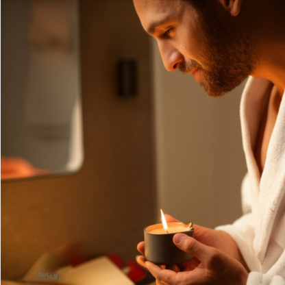 bougie de massage antifatigue