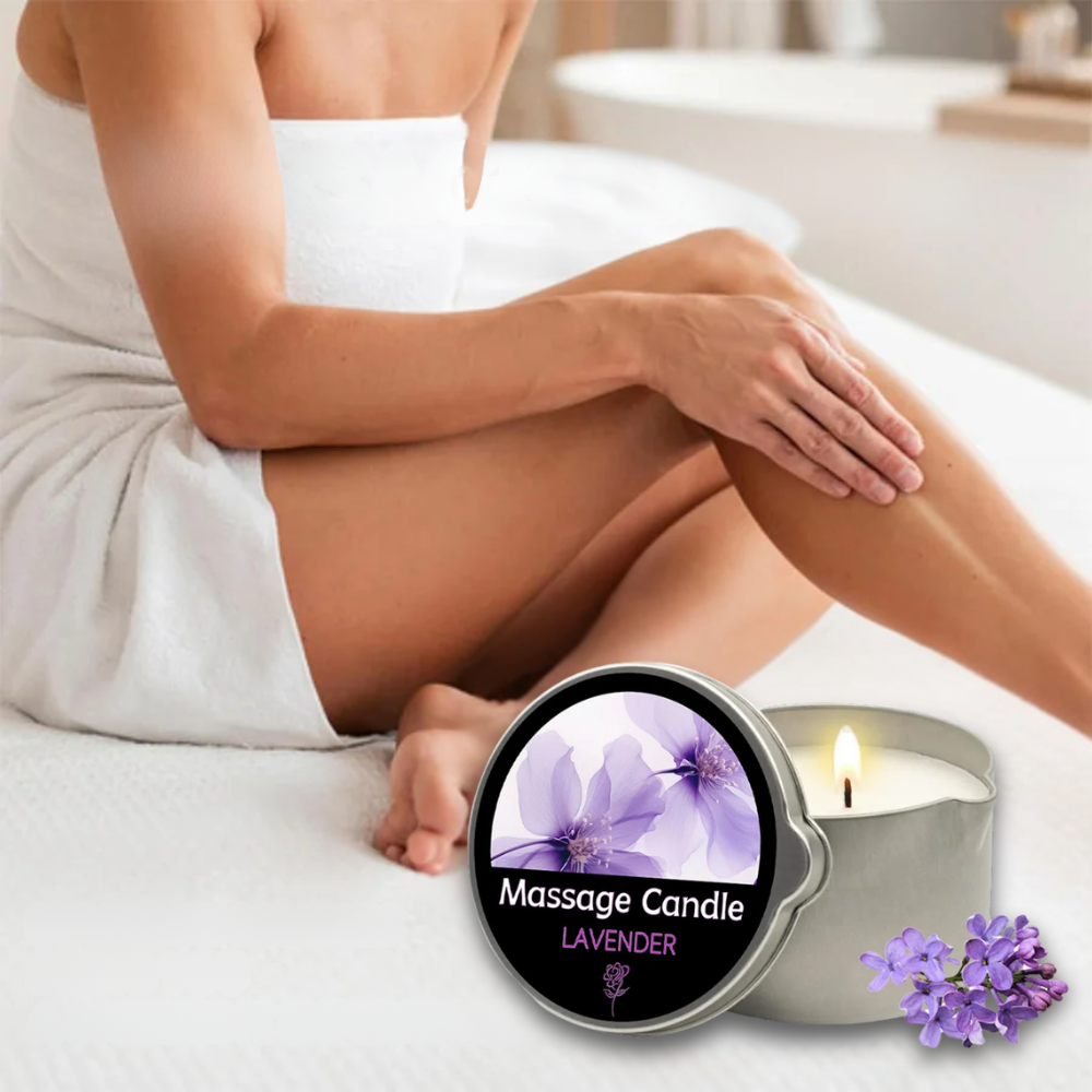 bougie de massage rituel
