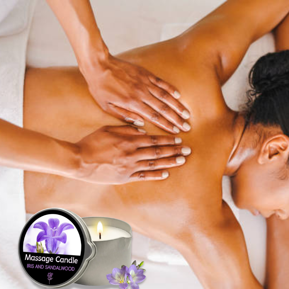 bougie de massage soyeuse