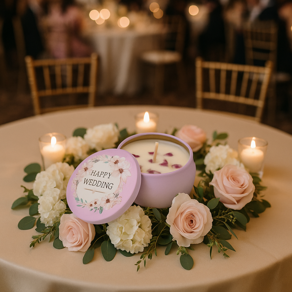 bougie mariage alliance