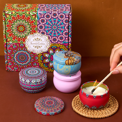 bougie spirale flamme 