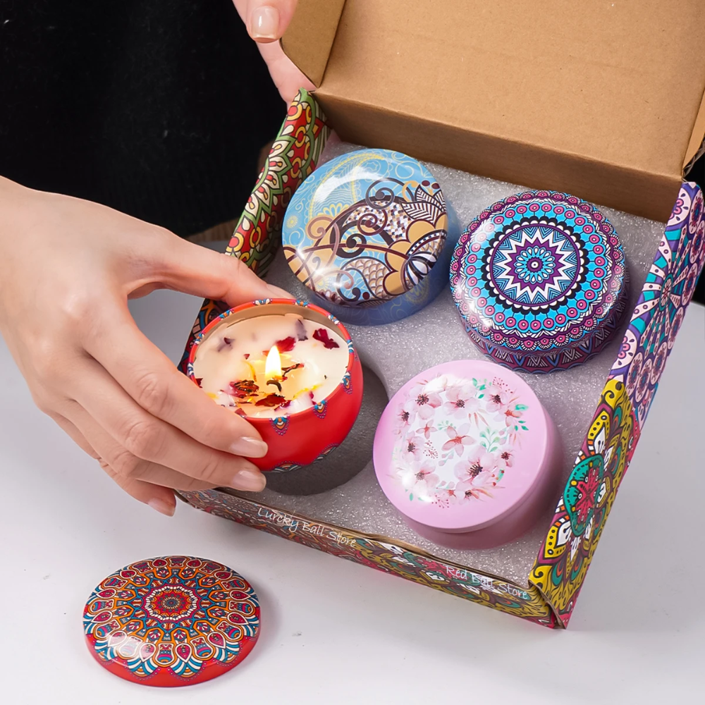bougie unie cadeau