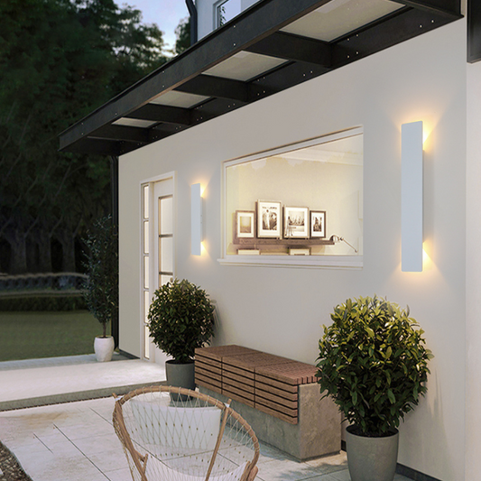luminaire exterieur dimension
