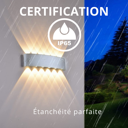 LUMINAIRE EXTERIEUR | LUMINA PRESTIGE™: LAMPES MURALES BLANCHES