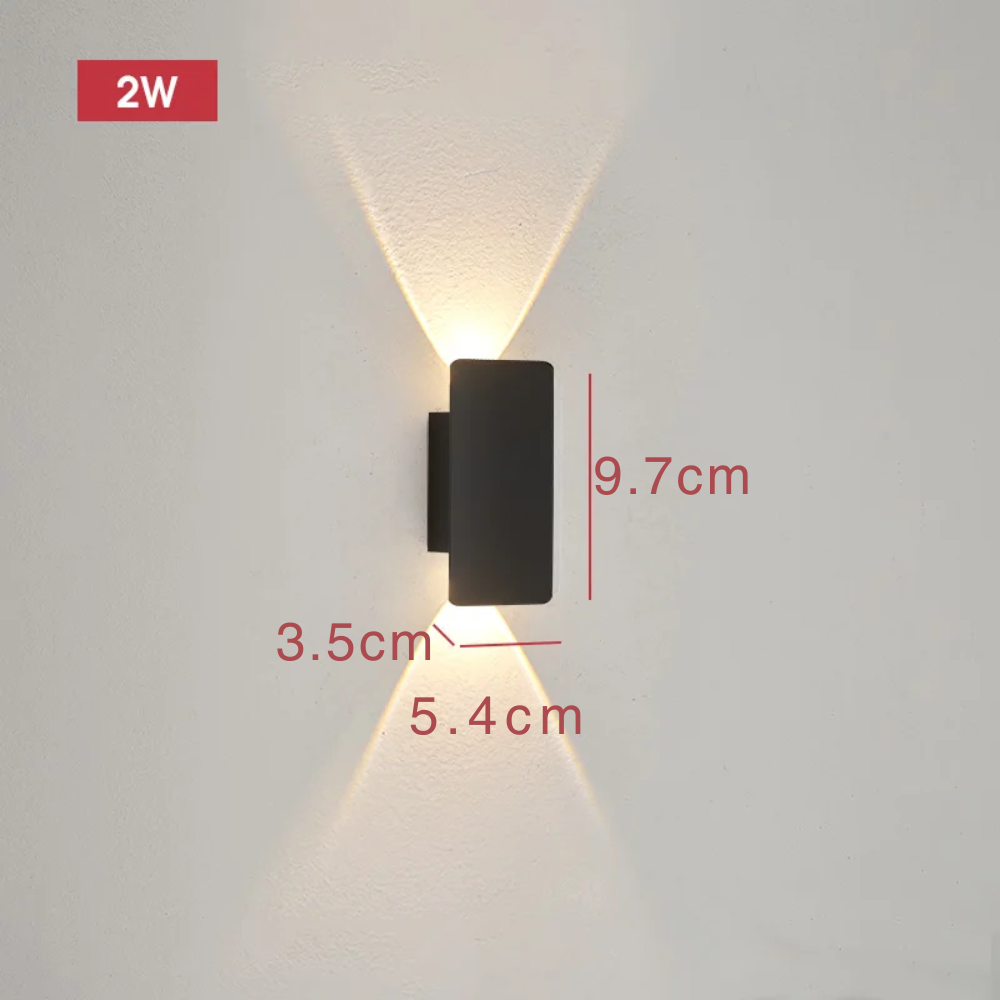 luminaire exterieur fiable 2w