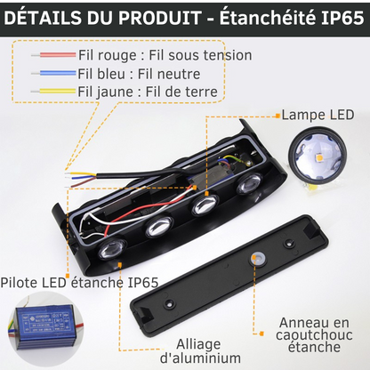 LUMINAIRE EXTERIEUR | LUMINA PRESTIGE™: LAMPES MURALES BLANCHES