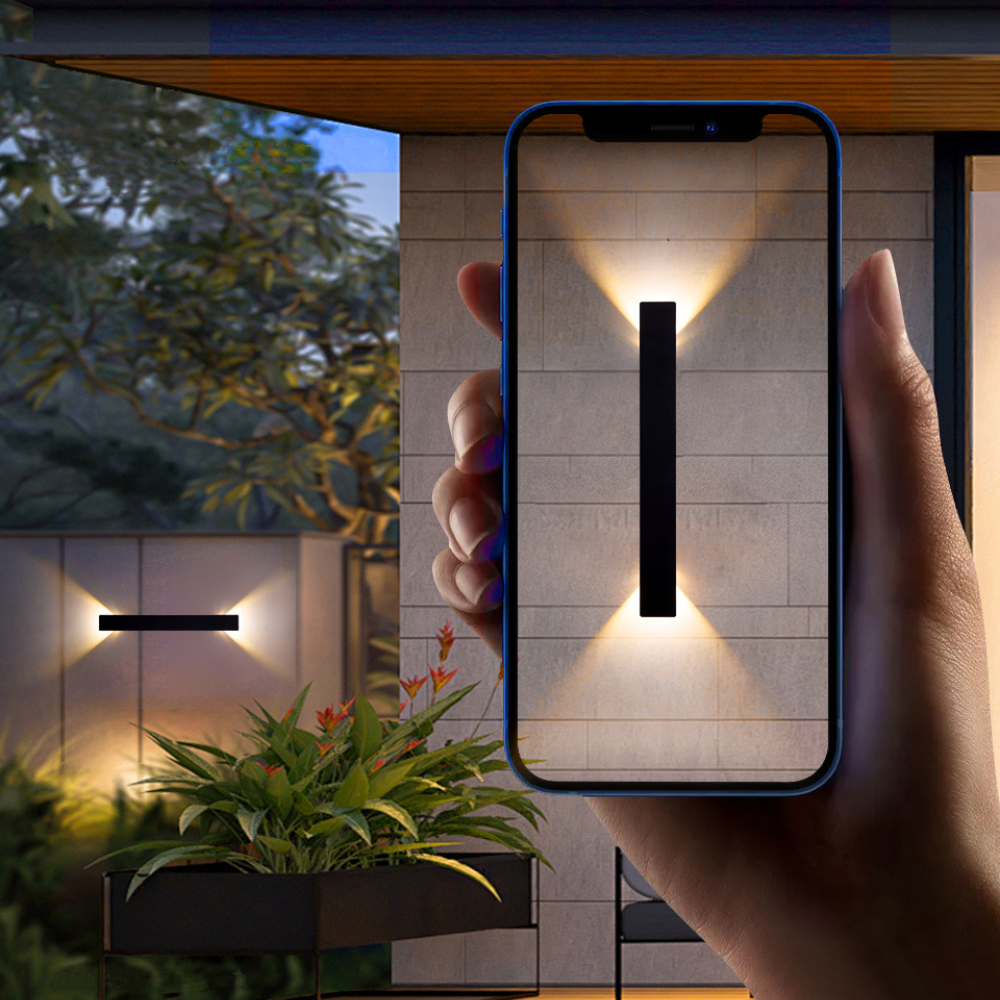 luminaire exterieur ombres