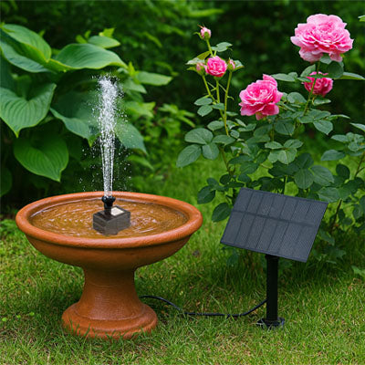 FONTAINE SOLAIRE | AQUASOLIS™: JET DÉCORATIF ÉNERGIE VERTE