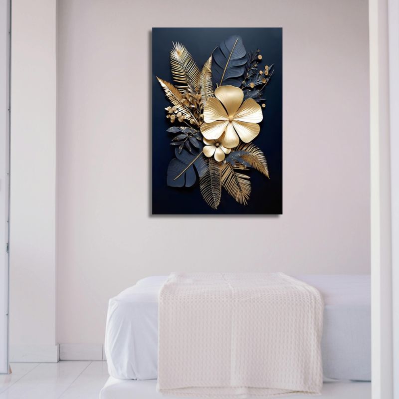 tableau-salle-a-manger-effet-metallique