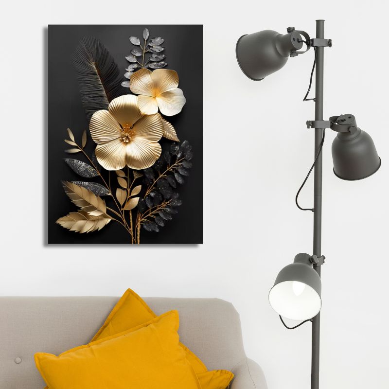 tableau-salle-a-manger-monstera-luxe