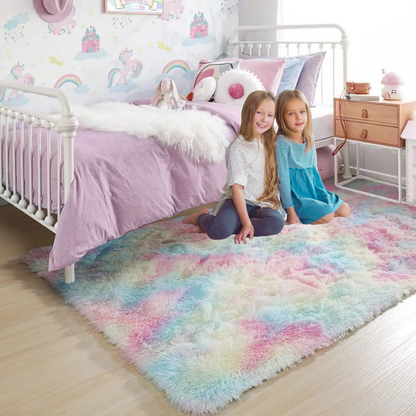 tapis-chambre-fille-rose