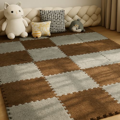 tapis de motricite bebe soigneusement amenage creer espace
