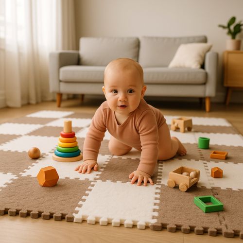 tapis de motricite bebe sols durs froids protecteur