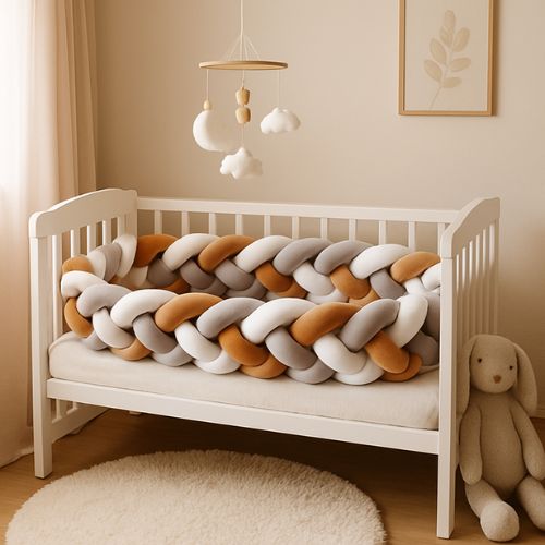 tresse de lit bebe barriere efficace