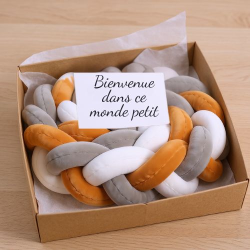 tresse de lit bebe compliments cadeau