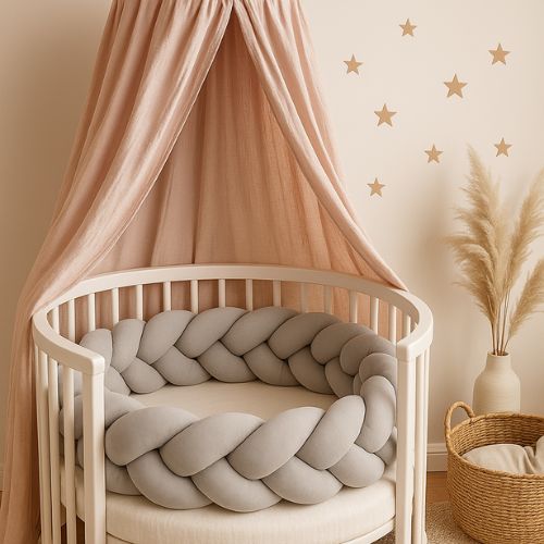 tresse de lit bebe decoration