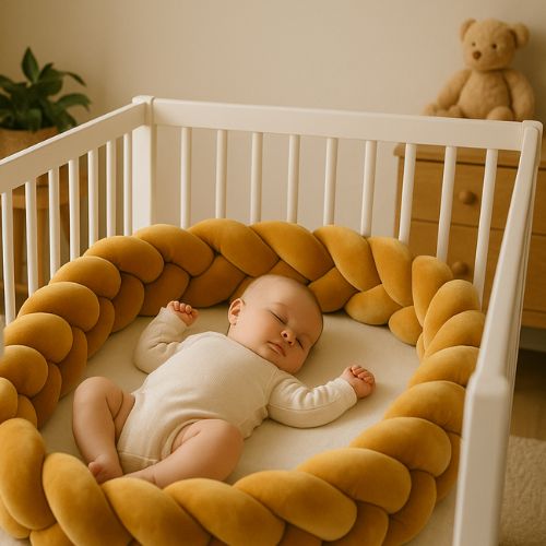 tresse de lit bebe moelleux