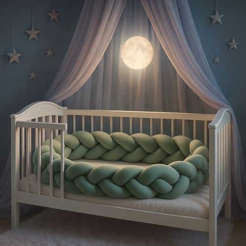 tresse de lit bebe paix