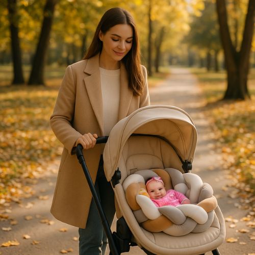 tresse de-lit bebe poussette