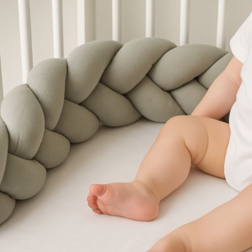 tresse de lit bebe protection jambes