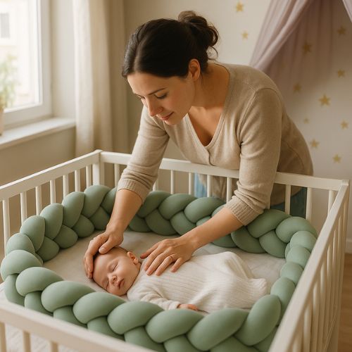 tresse de lit bebe serenite