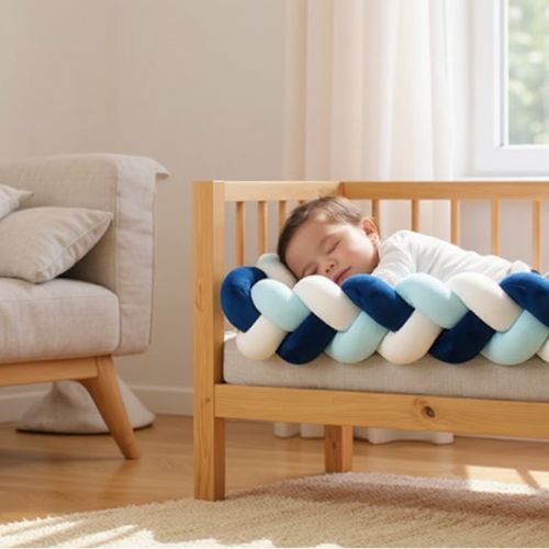 tresse de lit bebe tissu certifie