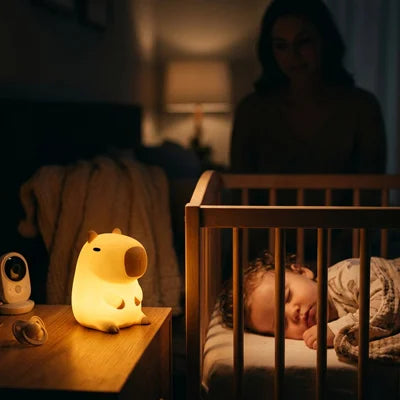 veilleuse bebe composition styled