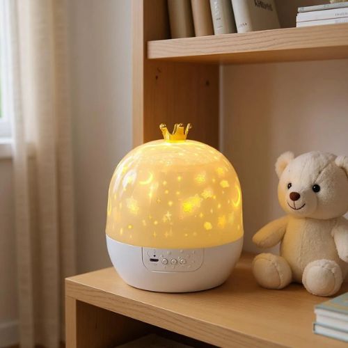 veilleuse musicale projecteur bebe ambiance feerique magique