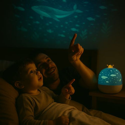 veilleuse musicale projecteur bebe tout en un multifonction